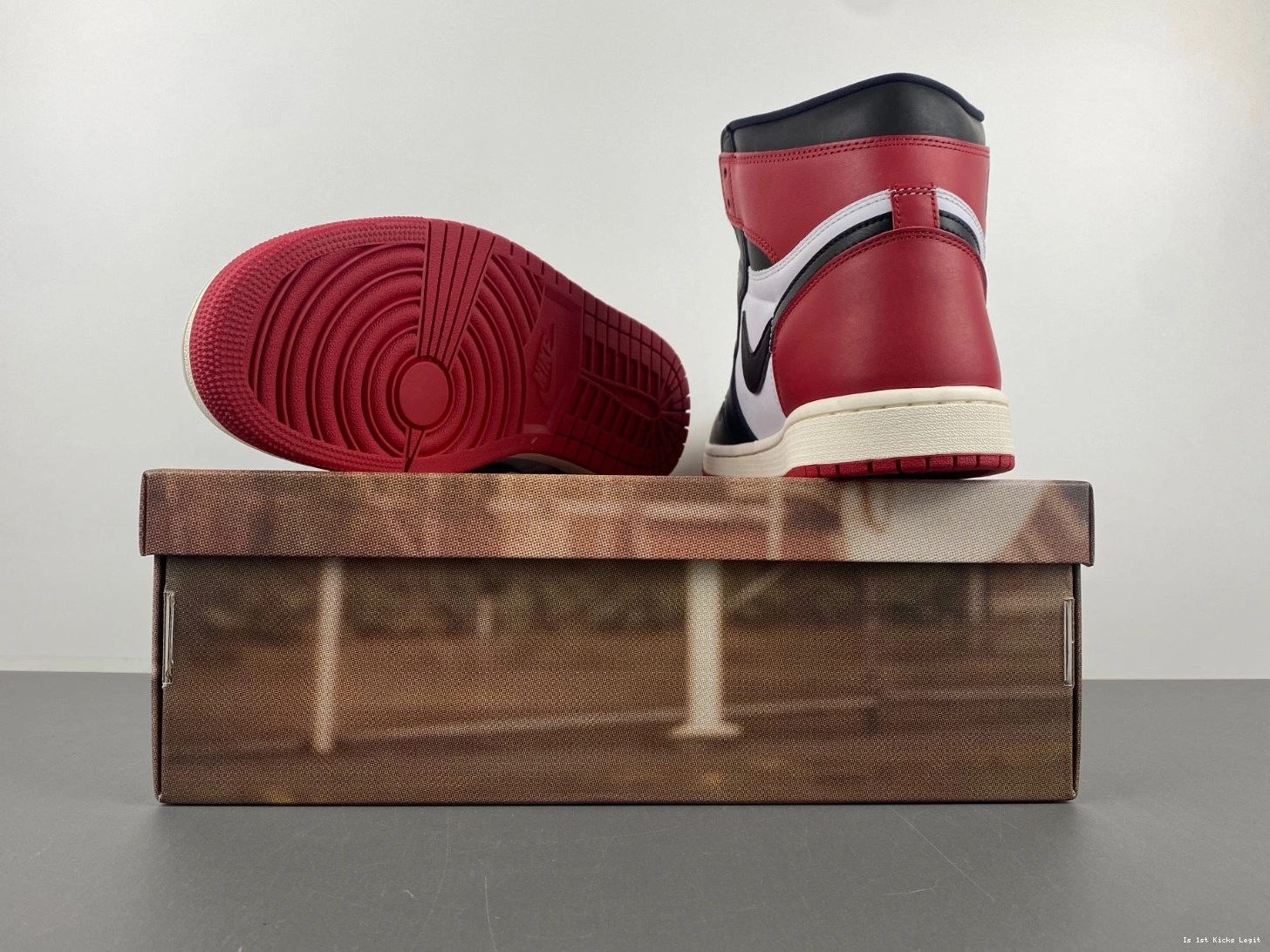 OG Jordan Air DZ5485-106 Black High 1 Toe Reimagined 1001